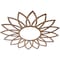 Ekena Millwork Daisy Wood Fretwork Pierced Ceiling Medallion, Walnut, 38"OD x 12 1/2"ID x 3/8"T CMWP38X38X0375DAWA - alternate 5